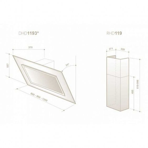 Вытяжка DE DIETRICH DHV7962X купить с доставкой по Москве и Московской области в интернет-магазине ТехноВегас