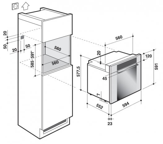 Духовой шкаф DE DIETRICH dop 1160 xs купить с доставкой по Москве и Московской области в интернет-магазине ТехноВегас