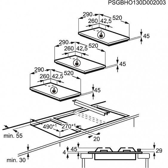 Поверхность ELECTROLUX egc 93322 nk купить с доставкой по Москве и Московской области в интернет-магазине ТехноВегас
