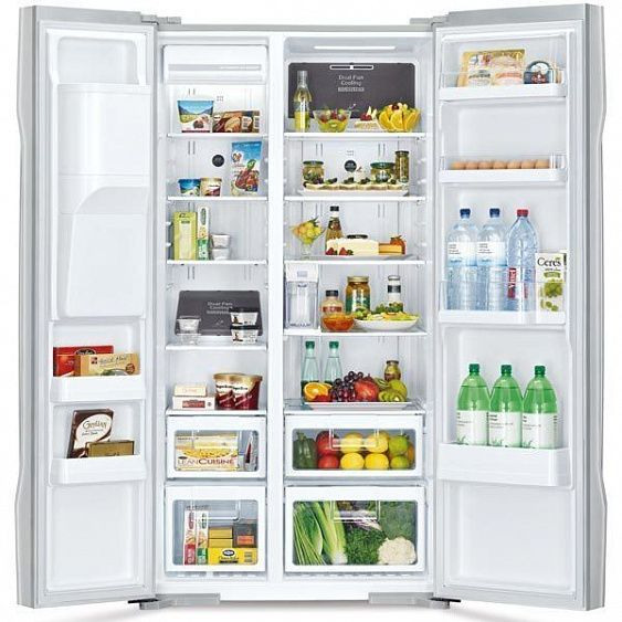 Холодильник HITACHI r-s702 gpu2 gs купить с доставкой по Москве и Московской области в интернет-магазине ТехноВегас