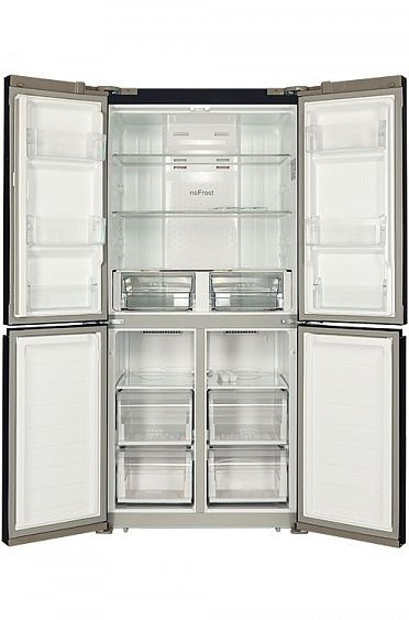 Холодильник HIBERG RFQ-490DX NFB купить с доставкой по Москве и Московской области в интернет-магазине ТехноВегас