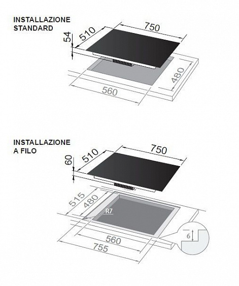 Газовая панель DeLonghi NSL 575 NC RUS