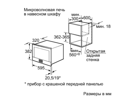 Микроволновая печь BOSCH hmt 85ml63