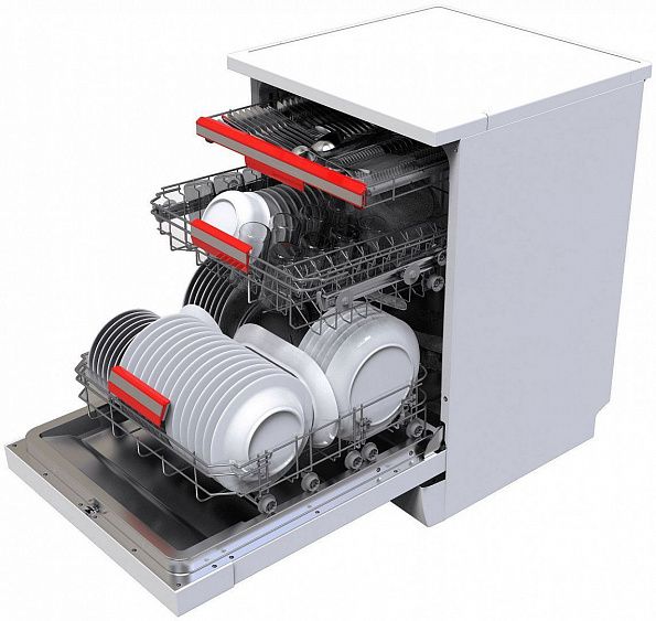 ПОСУДОМОЕЧНАЯ МАШИНА TOSHIBA DW-14F1(W)-RU купить с доставкой по Москве и Московской области в интернет-магазине ТехноВегас