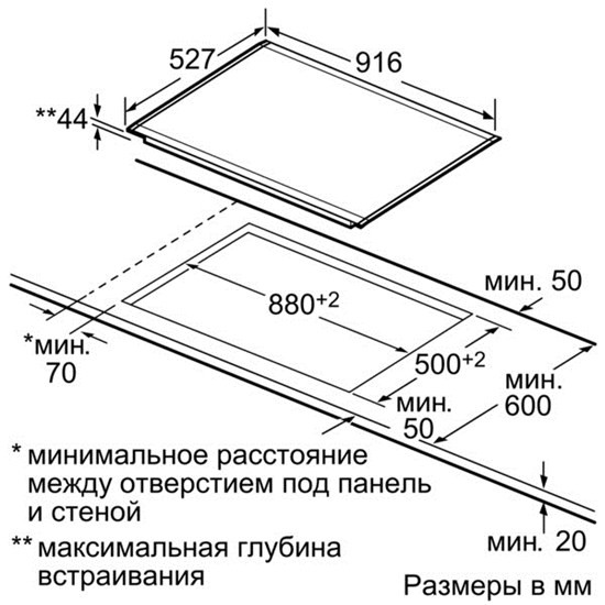 Поверхность BOSCH pkv 975n24d купить с доставкой по Москве и Московской области в интернет-магазине ТехноВегас