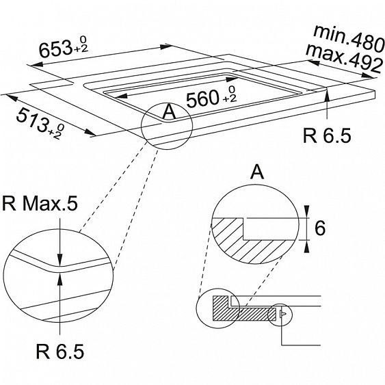 Варочная панель FRANKE FMA 654 I F BK купить с доставкой по Москве и Московской области в интернет-магазине ТехноВегас