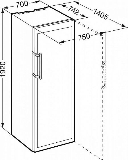 Винный шкаф LIEBHERR WKt 5552 купить с доставкой по Москве и Московской области в интернет-магазине ТехноВегас