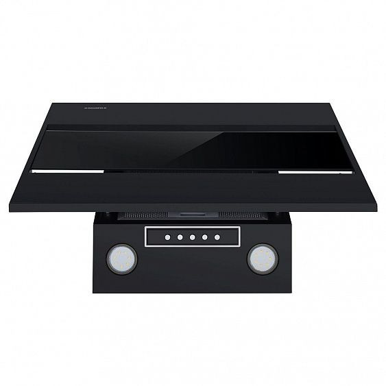 Вытяжка Maunfeld BRIDGE 50 черный/черное стекло купить с доставкой по Москве и Московской области в интернет-магазине ТехноВегас