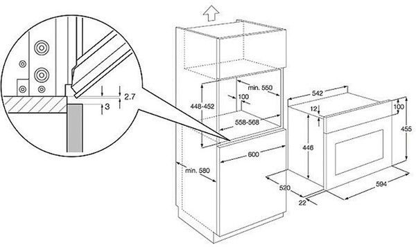 Духовой шкаф AEG ks 7415001 m