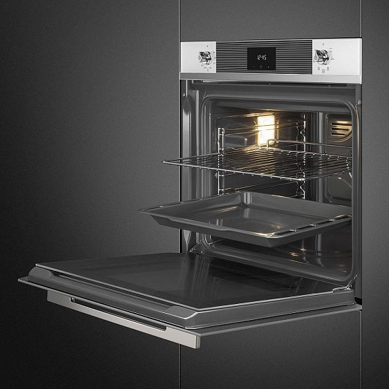 Духовой шкаф SMEG SF6100VB1 купить с доставкой по Москве и Московской области в интернет-магазине ТехноВегас