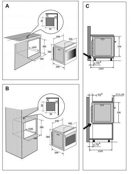 Духовой шкаф DE DIETRICH DOP7350W купить с доставкой по Москве и Московской области в интернет-магазине ТехноВегас