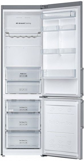 Холодильник Samsung RB37J5315SS нержавеющая сталь купить с доставкой по Москве и Московской области в интернет-магазине ТехноВегас