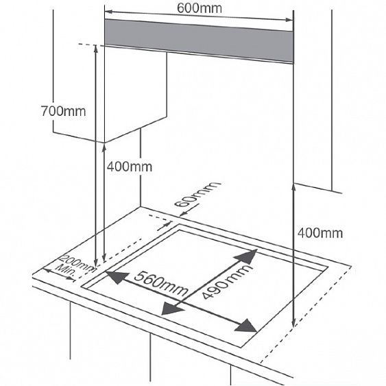 Варочная панель MIDEA MG696TRGI-B