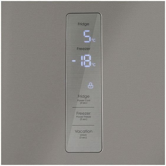 Холодильник HYUNDAI CC4553F нержавеющая  сталь купить с доставкой по Москве и Московской области в интернет-магазине ТехноВегас