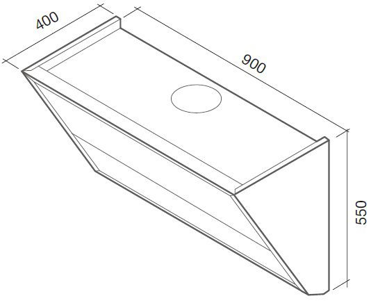 Вытяжка FALMEC gleam parete 800 90 wh купить с доставкой по Москве и Московской области в интернет-магазине ТехноВегас
