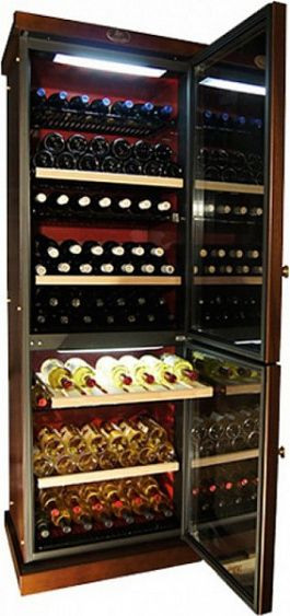Винный шкаф IP INDUSTRIE cexp 601 cu (цвет - вишня) купить с доставкой по Москве и Московской области в интернет-магазине ТехноВегас