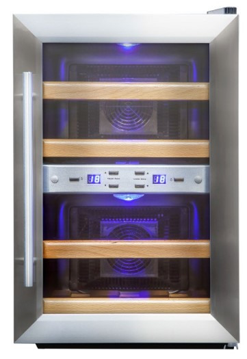 Винный шкаф COLDVINE C12-TSF2 купить с доставкой по Москве и Московской области в интернет-магазине ТехноВегас