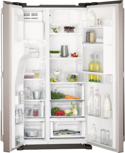 Холодильник side-by-side AEG s 86090 xvx1 купить с доставкой по Москве и Московской области в интернет-магазине ТехноВегас