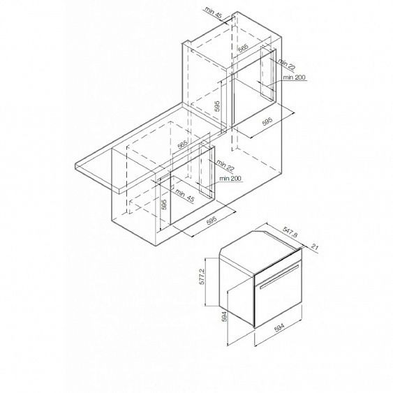 Духовой шкаф GRAUDE BK 60.3 S купить с доставкой по Москве и Московской области в интернет-магазине ТехноВегас