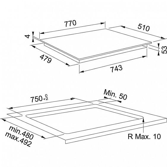 ВАРОЧНАЯ ПАНЕЛЬ FRANKE FMY 808 I FP BK купить с доставкой по Москве и Московской области в интернет-магазине ТехноВегас