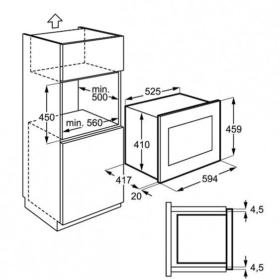 Микроволновая печь ELECTROLUX ems 26204 ok купить с доставкой по Москве и Московской области в интернет-магазине ТехноВегас