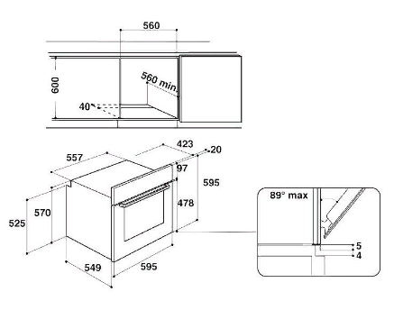 Духовой шкаф HOTPOINT-ARISTON GA2 124 WH HA