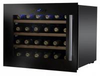Винный шкаф DUNAVOX  built-in dx-24.56bbk(в) (петли слева)