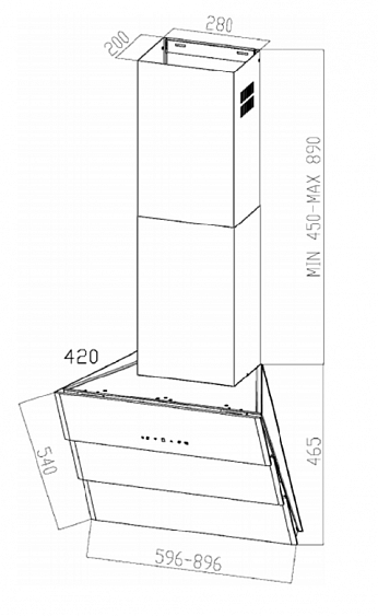 Вытяжка ZIGMUND & SHTAIN k 219.91 x купить с доставкой по Москве и Московской области в интернет-магазине ТехноВегас