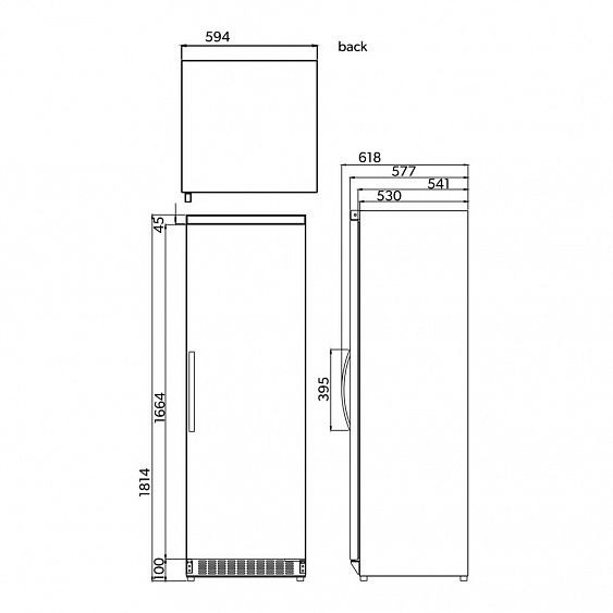 Винный шкаф DOMETIC ST198D купить с доставкой по Москве и Московской области в интернет-магазине ТехноВегас