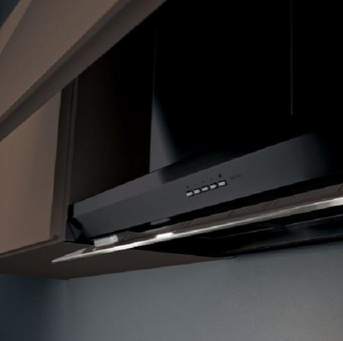 Вытяжка Falmec VIRGOLA BLACK 60 Чёрная+ дымчатый