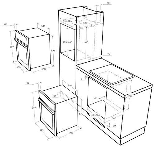 Духовой шкаф MAUNFELD MEOFE.676RBG2.TMS купить с доставкой по Москве и Московской области в интернет-магазине ТехноВегас