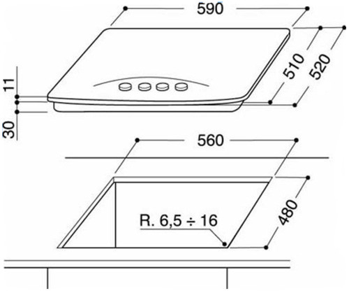 Поверхность WHIRLPOOL akm 528 na c купить с доставкой по Москве и Московской области в интернет-магазине ТехноВегас