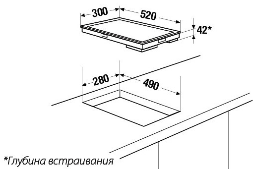 Поверхность KUPPERSBUSCH eke3721.1ed