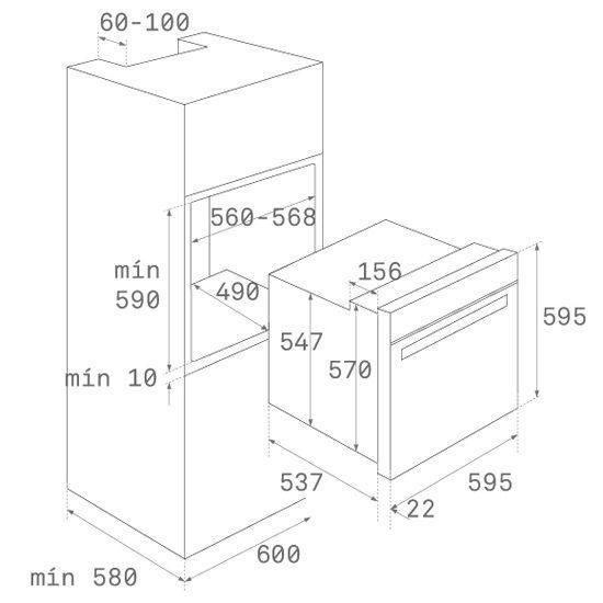 ДУХОВОЙ ШКАФ TEKA IOVEN BLACK-SS купить с доставкой по Москве и Московской области в интернет-магазине ТехноВегас