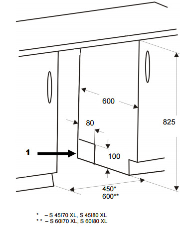 Посудомоечная машина KAISER s 45 i 60 xl купить с доставкой по Москве и Московской области в интернет-магазине ТехноВегас