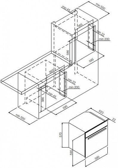 Духовой шкаф GRAUDE BE 60.0 W купить с доставкой по Москве и Московской области в интернет-магазине ТехноВегас