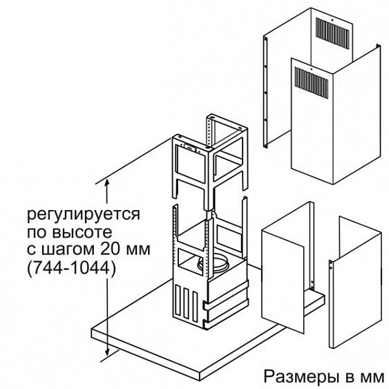 Вытяжка NEFF i79mt64n1 купить с доставкой по Москве и Московской области в интернет-магазине ТехноВегас