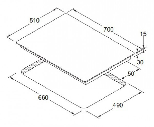 Поверхность FRANKE fhcl 704 4c m gf (108.0302.178) купить с доставкой по Москве и Московской области в интернет-магазине ТехноВегас