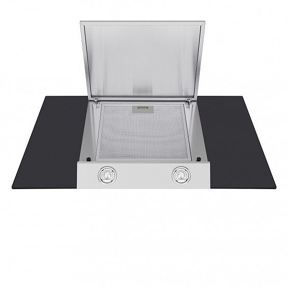 Вытяжка MAUNFELD gloria 90 (цвет нержавейка+черное стекло) купить с доставкой по Москве и Московской области в интернет-магазине ТехноВегас