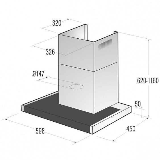 Вытяжка GORENJE wht651s1xbg купить с доставкой по Москве и Московской области в интернет-магазине ТехноВегас