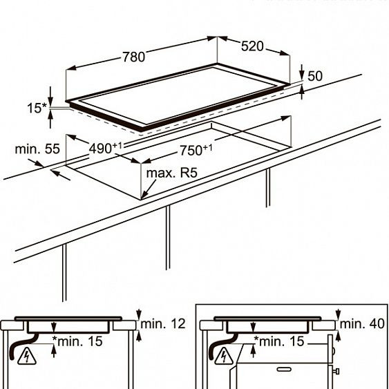 Поверхность ELECTROLUX ehi 98550 fk купить с доставкой по Москве и Московской области в интернет-магазине ТехноВегас