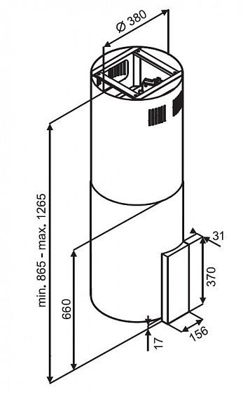 Вытяжка KUPPERSBERG MOTUBA X купить с доставкой по Москве и Московской области в интернет-магазине ТехноВегас