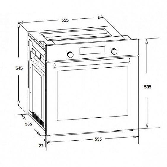 Духовой шкаф ZIGMUND & SHTAIN EN 118.511 W купить с доставкой по Москве и Московской области в интернет-магазине ТехноВегас