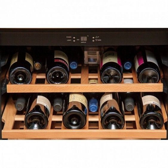 Винный шкаф IP INDUSTRIE CEXP 45-6 RU (цвет - дуб) купить с доставкой по Москве и Московской области в интернет-магазине ТехноВегас