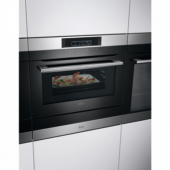 МИКРОВОЛНОВАЯ ПЕЧЬ AEG KMR721000M купить с доставкой по Москве и Московской области в интернет-магазине ТехноВегас