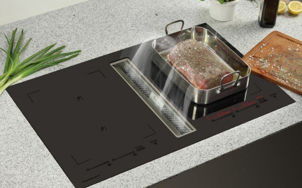 Варочная панель со встр. вытяжкой KUPPERSBUSCH EKID 9940.0 RL исполнение без рамки купить с доставкой по Москве и Московской области в интернет-магазине ТехноВегас