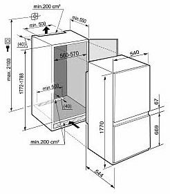 Холодильник TOSHIBA gr-r59ftr(sc) купить с доставкой по Москве и Московской области в интернет-магазине ТехноВегас