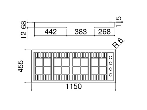 Варочная поверхность BARAZZA 1PLB3T купить с доставкой по Москве и Московской области в интернет-магазине ТехноВегас