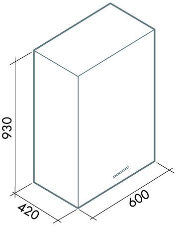 Вытяжка FALMEC altair top parete 800 60 ix