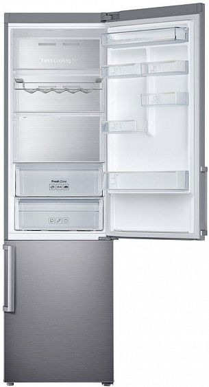 Холодильник Samsung RB37J5329SS нержавеющая сталь купить с доставкой по Москве и Московской области в интернет-магазине ТехноВегас